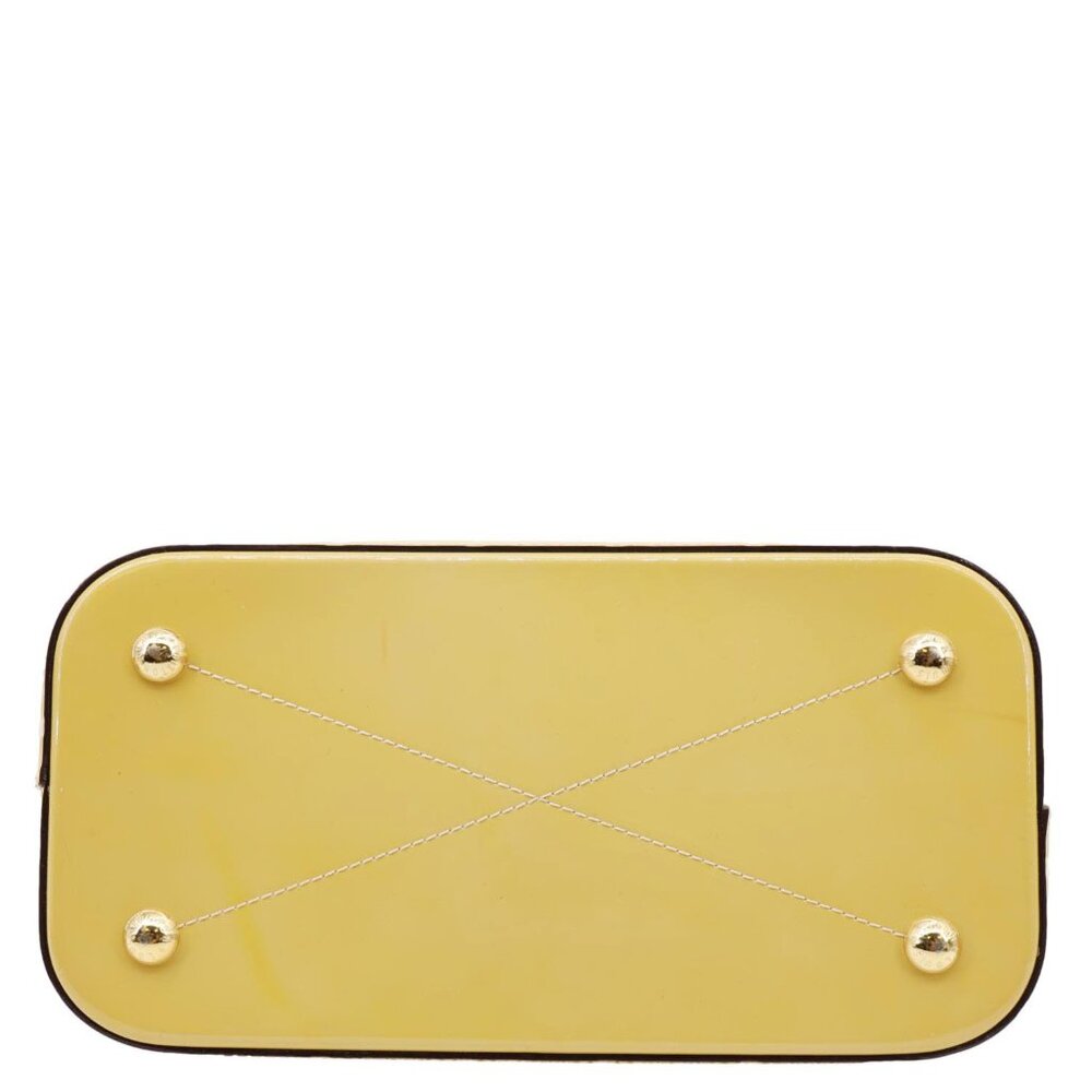 Louis Vuitton  Montebello MM Monogram Vernis Shoulder Bag Mustard - Picture 5 of 12